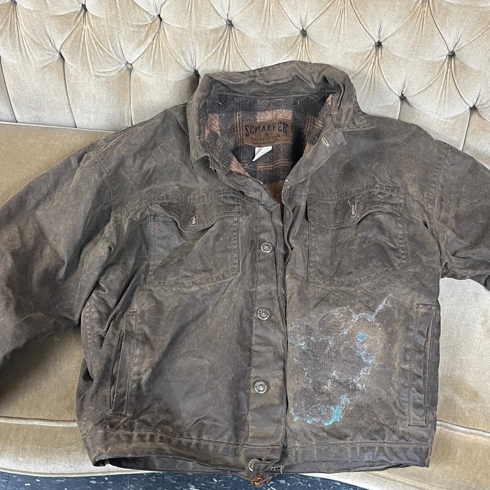 Schaefer Outfitter lined water proof chore jacket